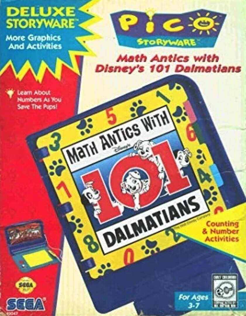 Math Antics with Disney's 101 Dalmatians cover art