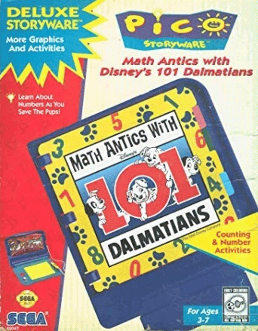 Math Antics with Disney's 101 Dalmatians Cover