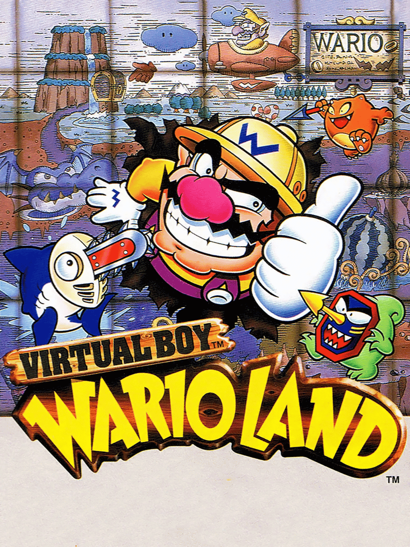 Virtual Boy Wario Land Cover
