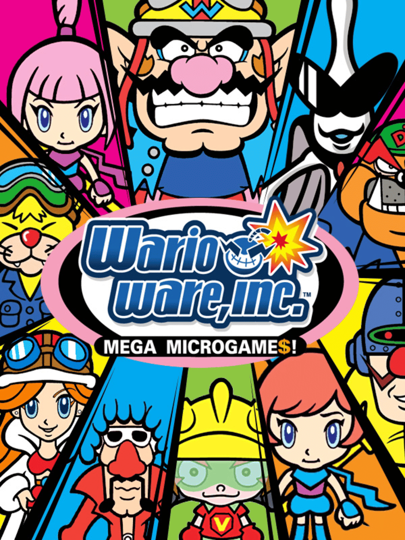 WarioWare, Inc.: Mega Microgame$! Cover