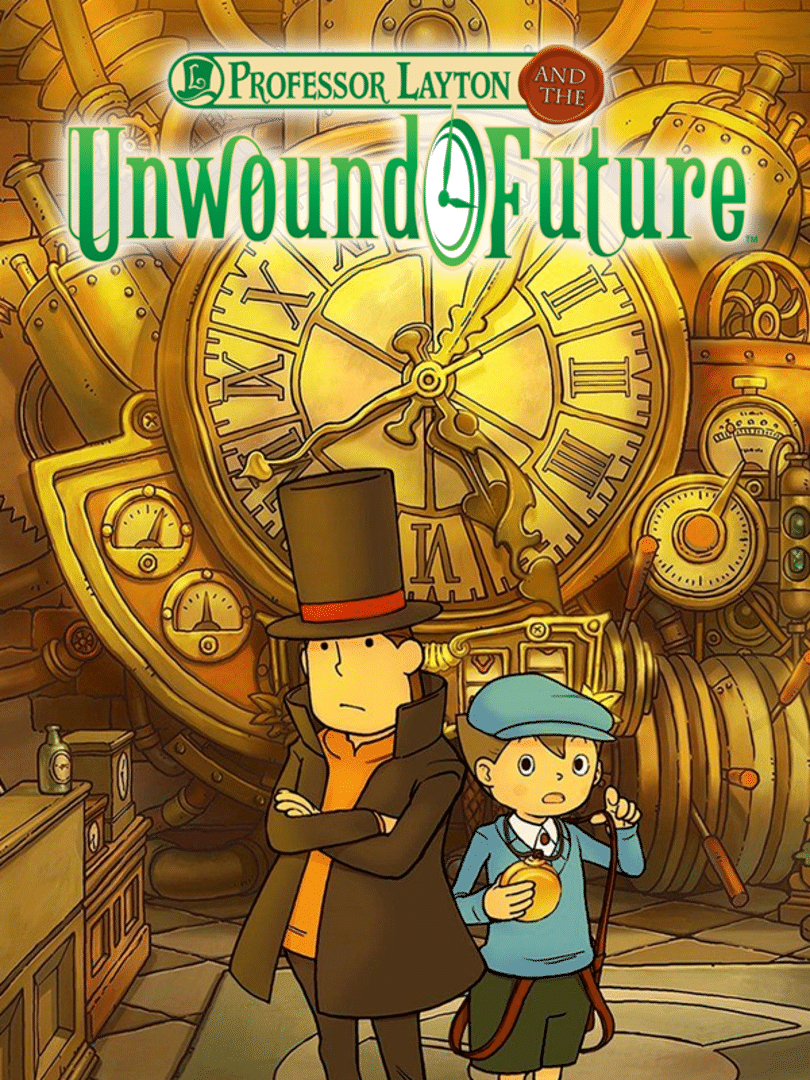 Professor Layton and the Unwound Future Cover