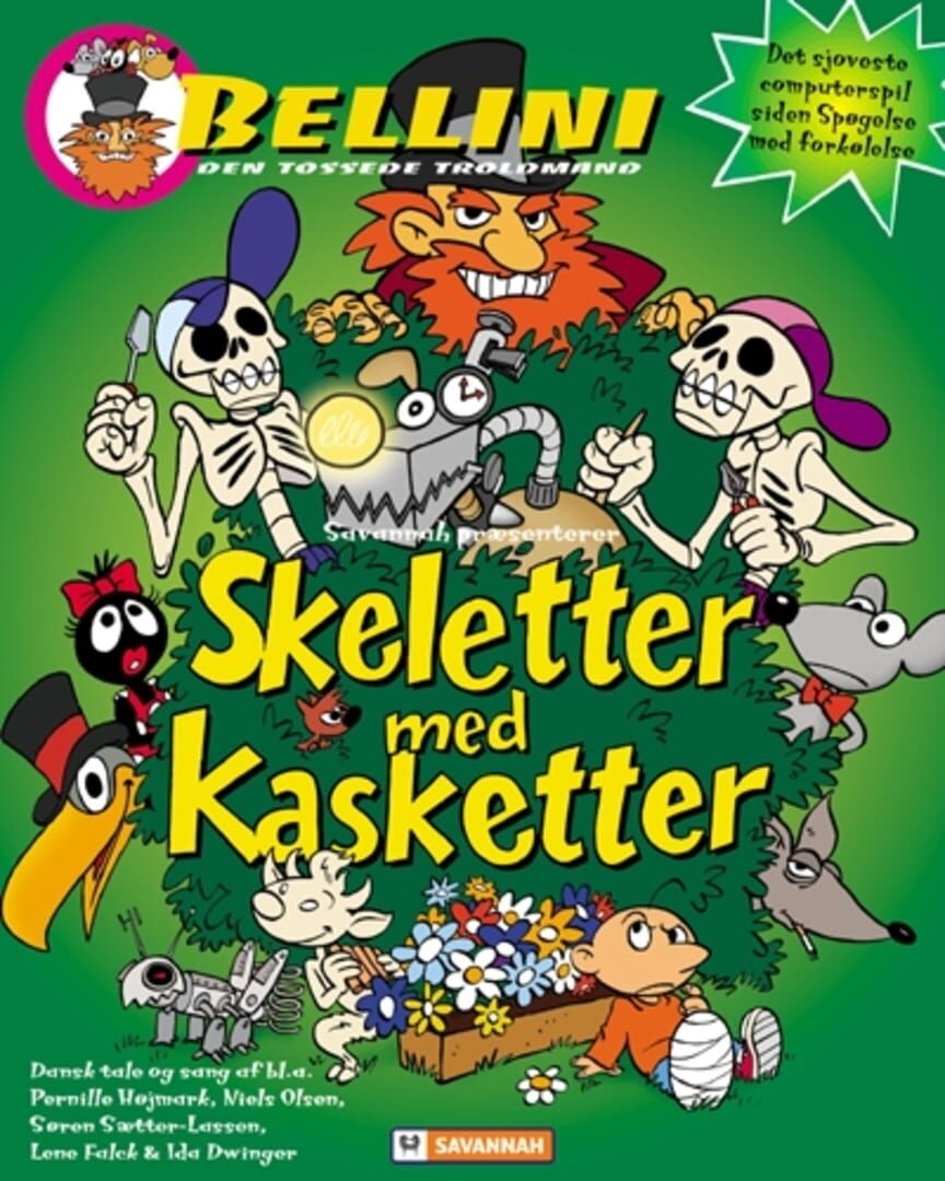 Skeletter med kasketter