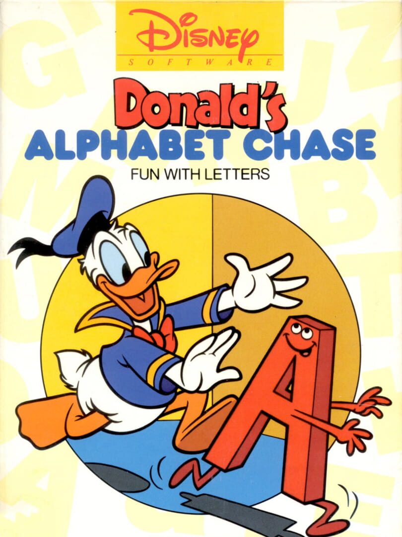 Donald's Alphabet Chase cover art