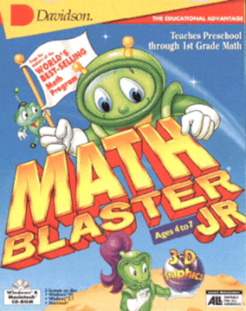 Math Blaster Jr. (1996)