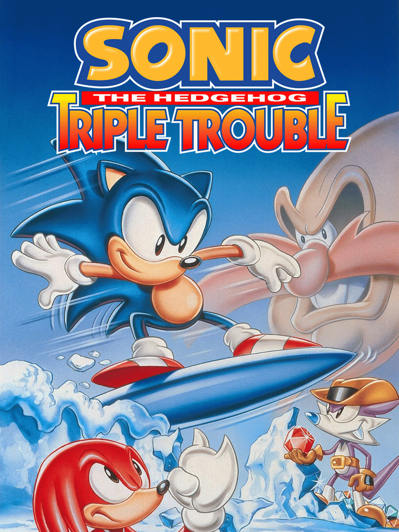 Sonic the Hedgehog: Triple Trouble Cover