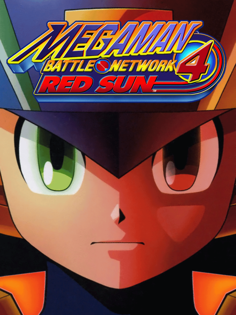 Mega Man Battle Network 4: Red Sun Cover