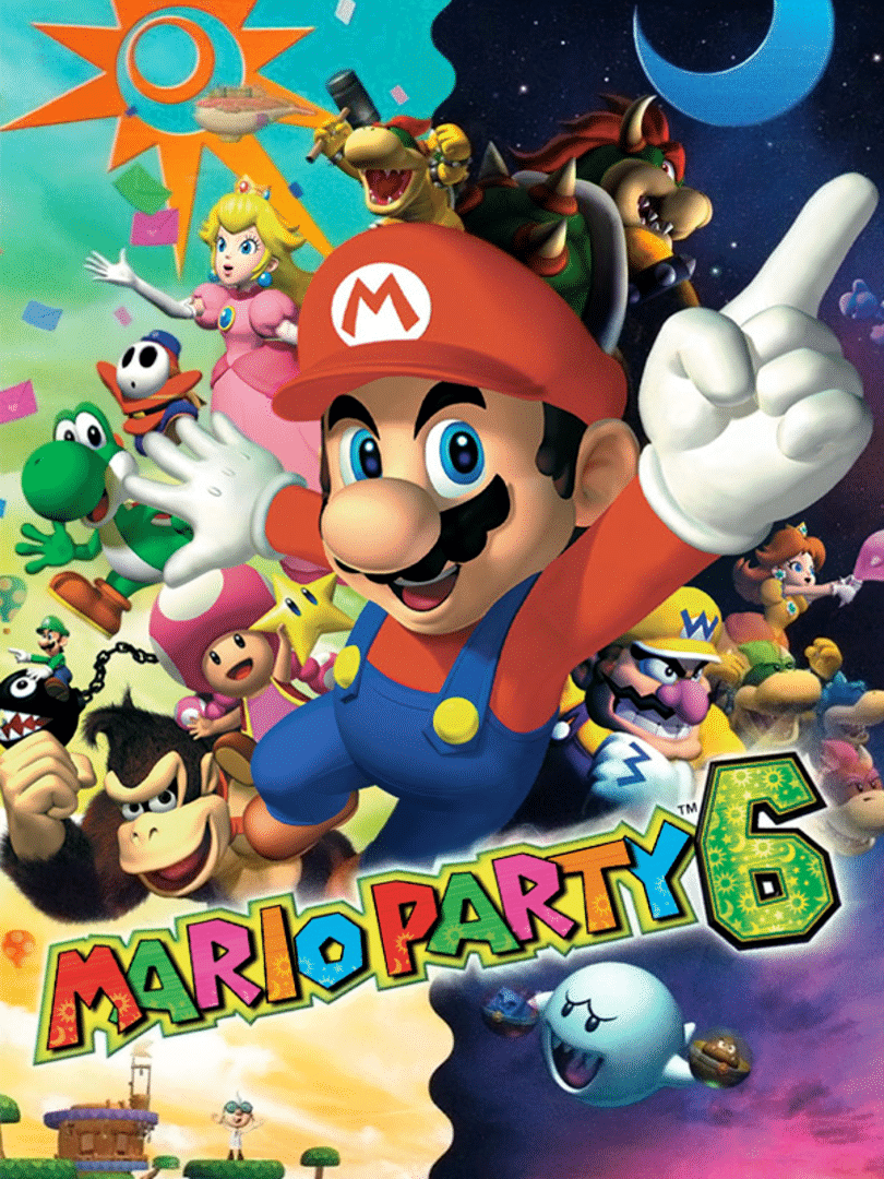 Mario Party 6 Cover