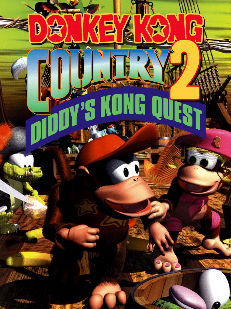 Donkey Kong Country 2: Diddy's Kong Quest Cover