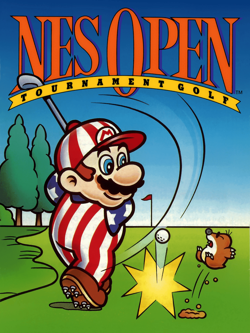 NES Open Tournament Golf Cover