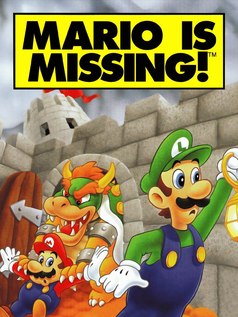 Mario Is Missing! Cover