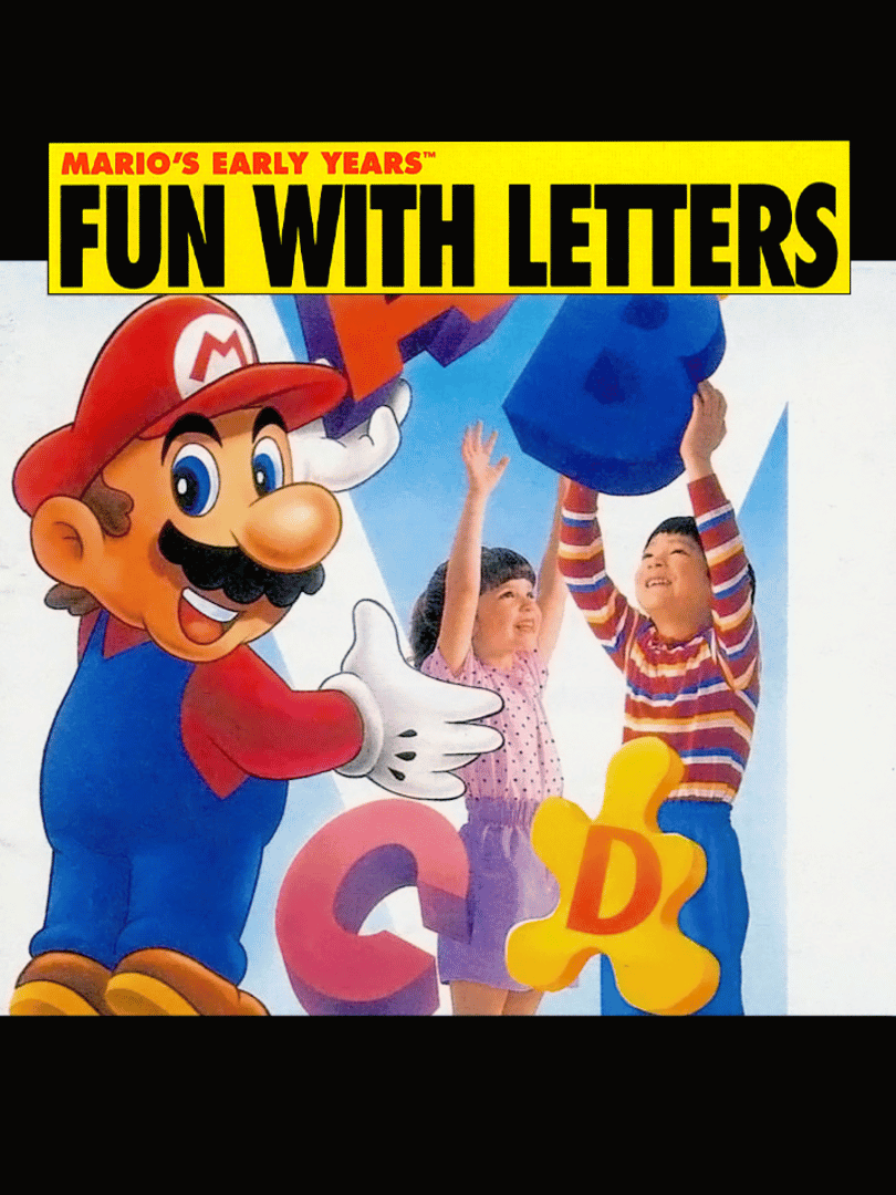 Mario's Early Years! Fun with Letters Cover