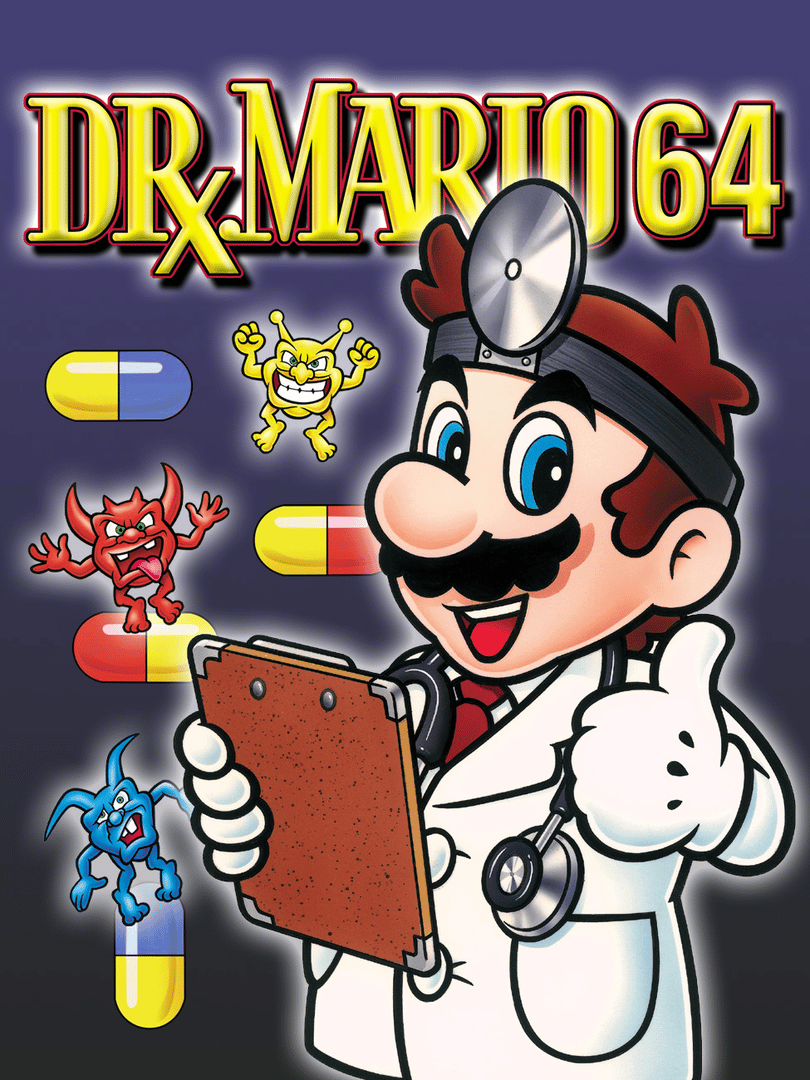 Dr. Mario 64 Cover