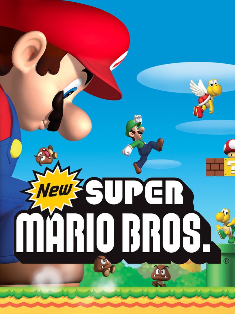 Игра New Super Mario Bros. (2006). Дата выхода, трейлеры, системные  требования, список переводов, скриншоты, арты, новости, рейтинг, отзывы,  решение проблем (устранение неисправностей), прохождение, steam id,  количество продаж.