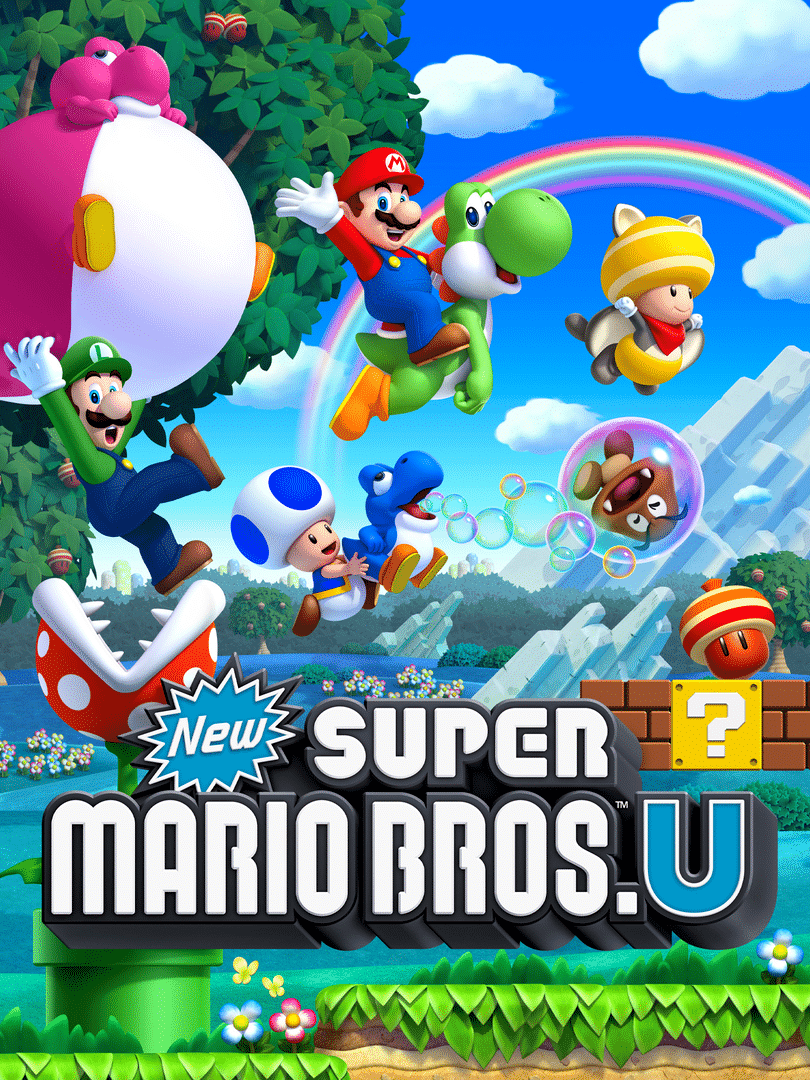 New Super Mario Bros. U Cover