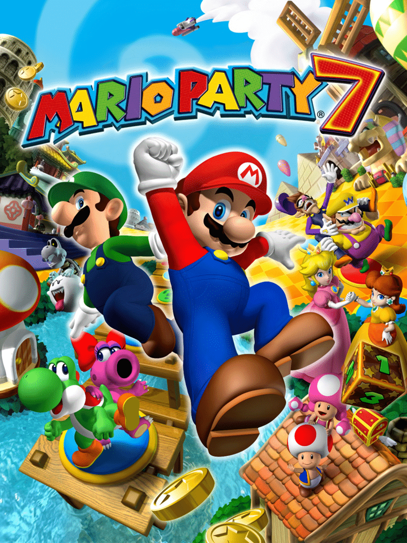 Mario Party 7 Cover