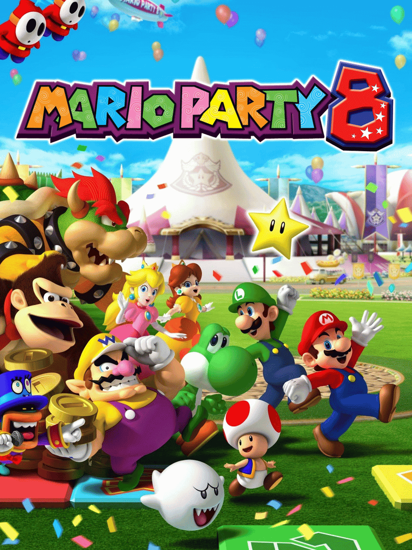 Mario Party 8 Cover