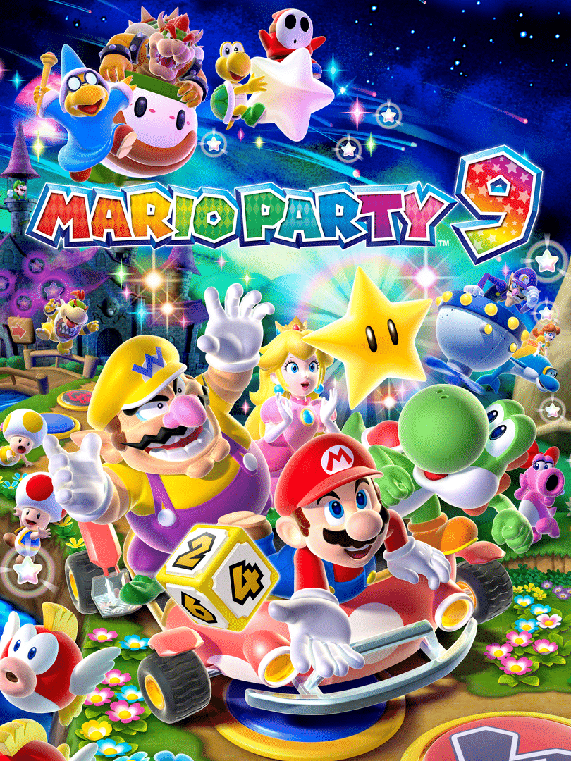 Mario Party 9 Cover