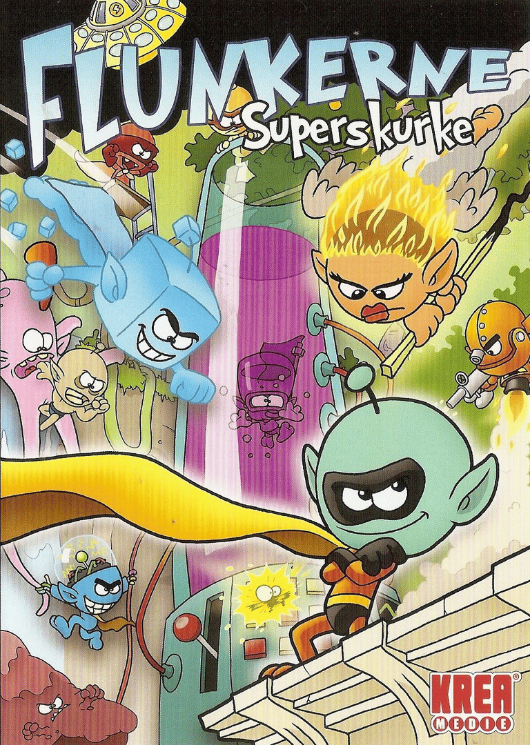 Flunkerne: Superskurke Cover