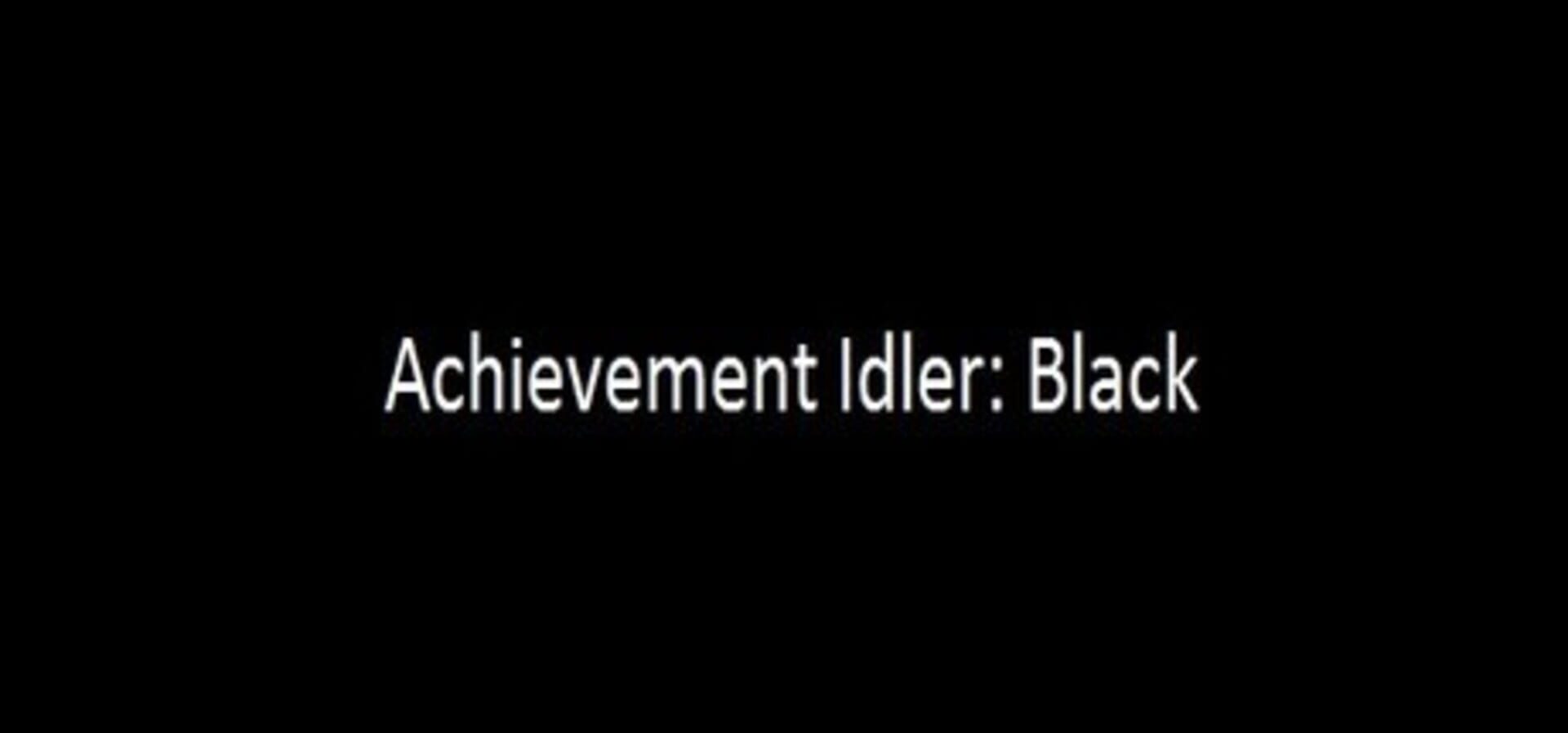 Cover image of Achievement Idler Black