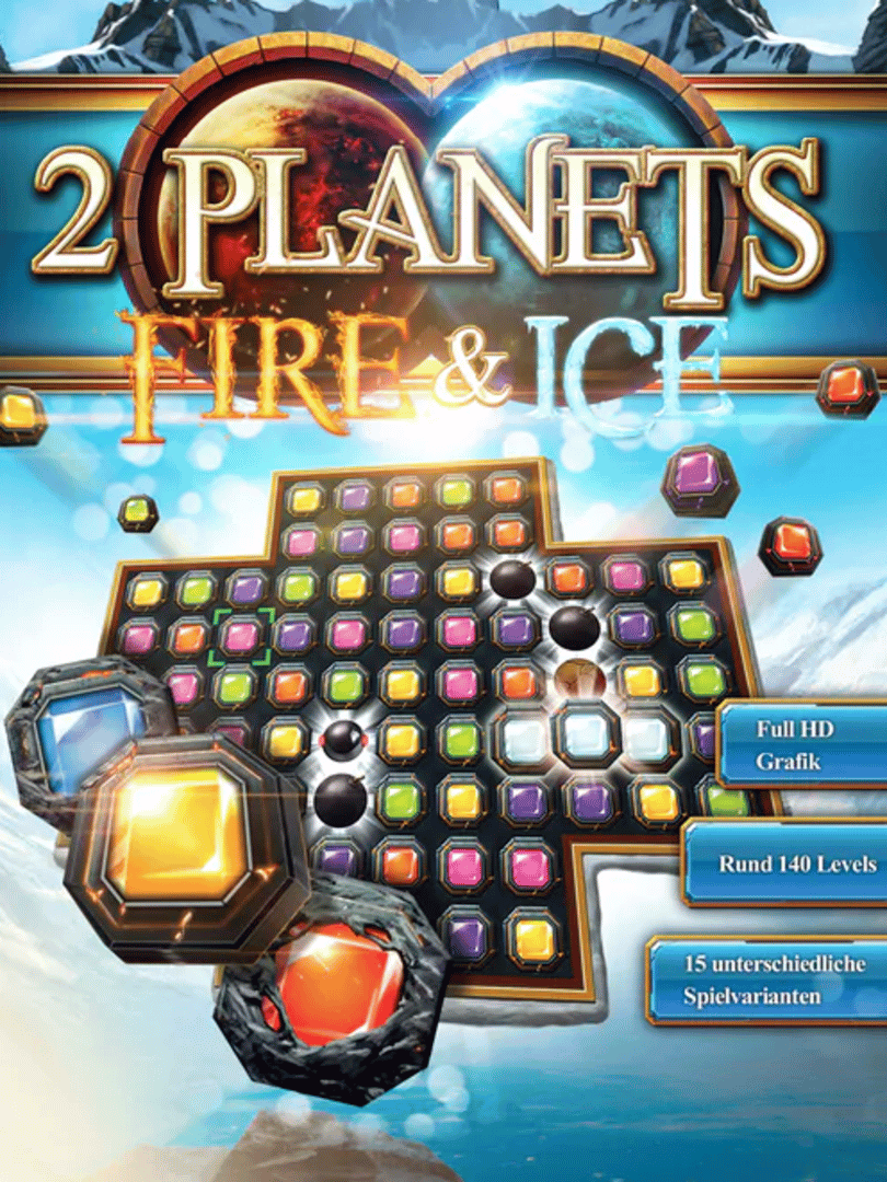 2 Planets Fire and Ice Cover