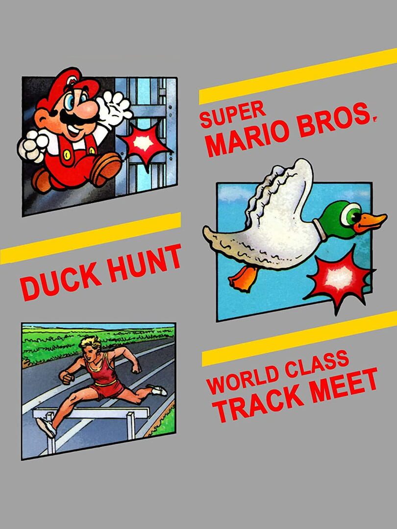 Super Mario Bros. / Duck Hunt / World Class Track Meet (1990)