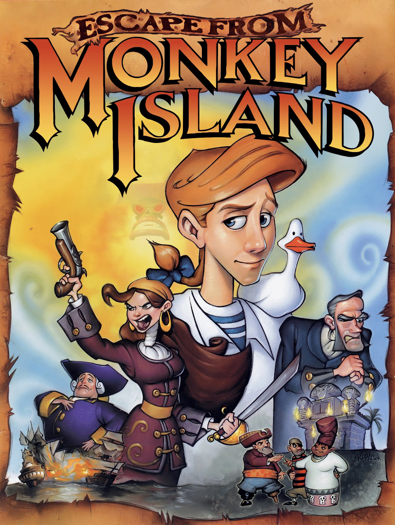 Escape from Monkey Island Cover