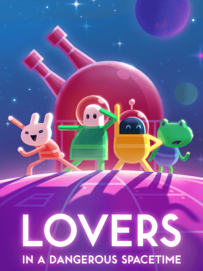 Lovers in a Dangerous Spacetime Cover