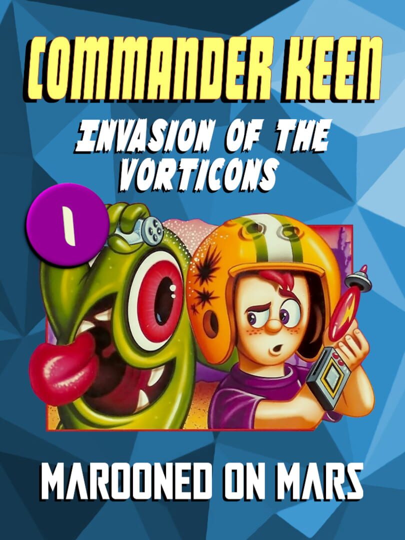 Commander Keen in Invasion of the Vorticons: Marooned on Mars (1990)