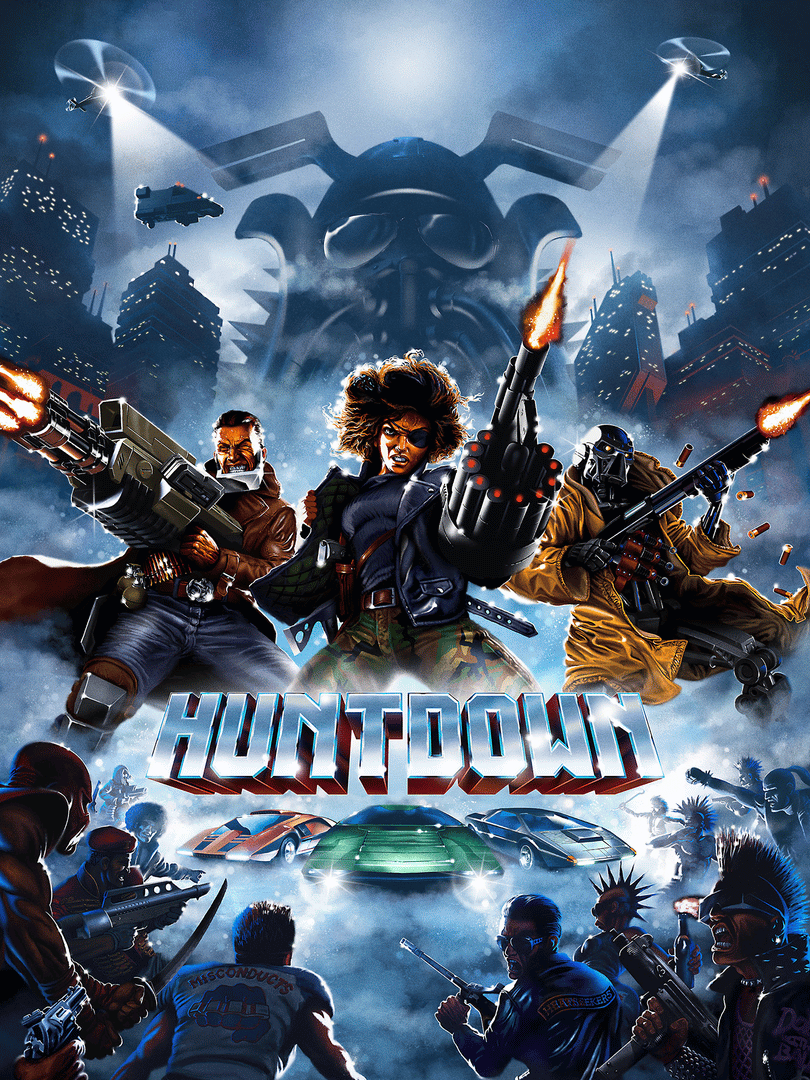 Huntdown Cover