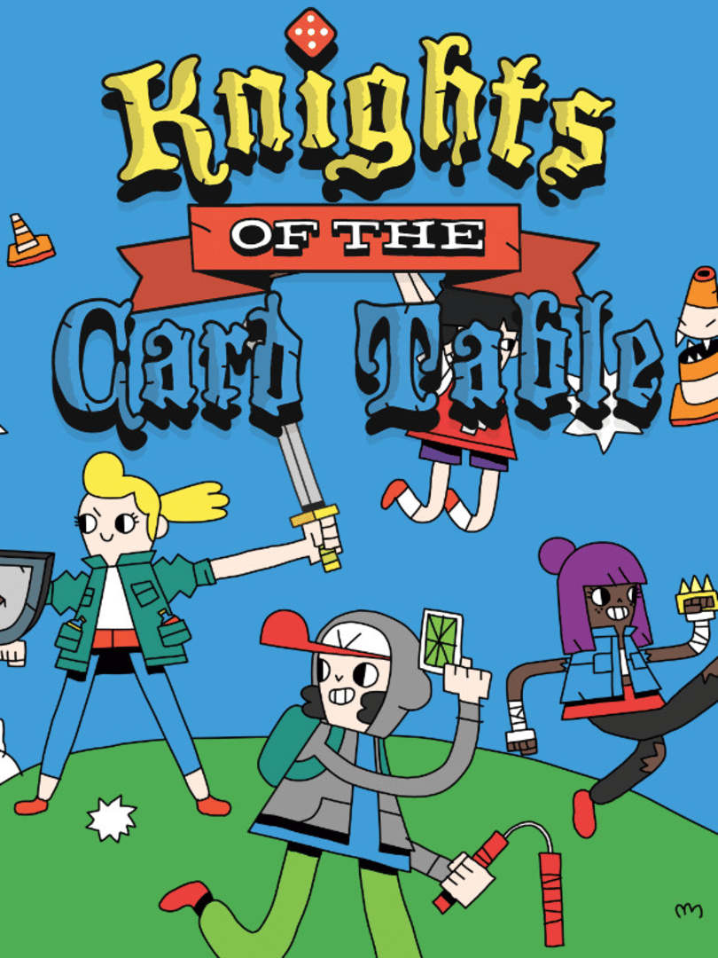 Knights of the Card Table Cover