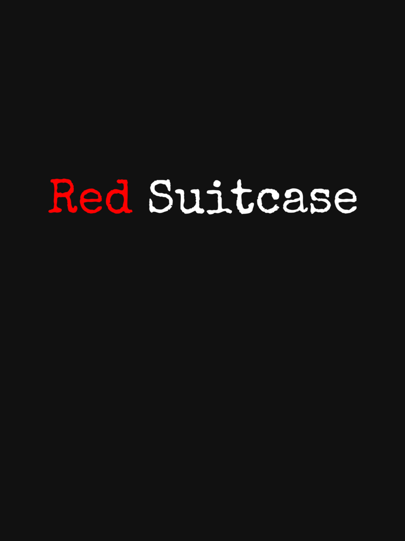 Red Suitcase Cover