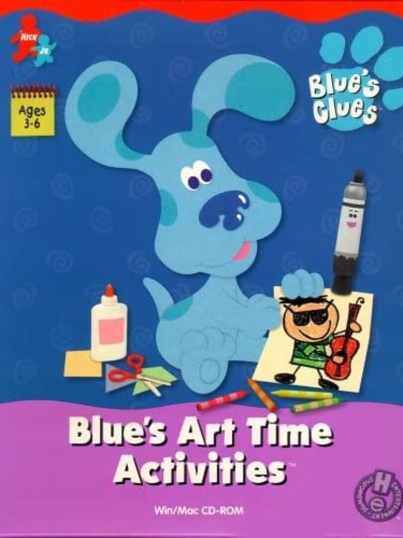 Blue's Art Time Activities