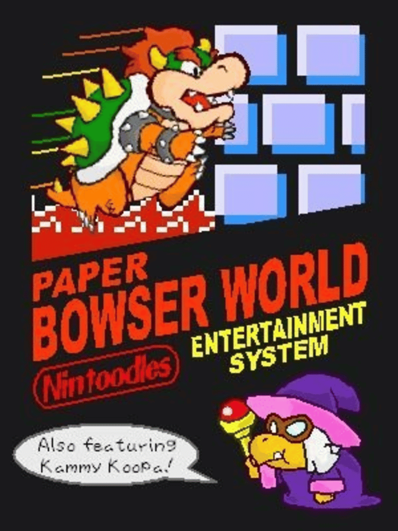 Paper Bowser World Cover