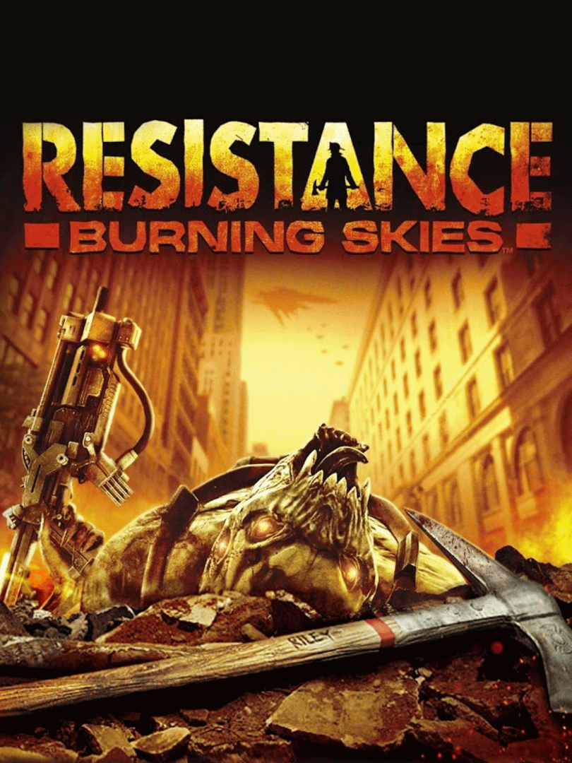Resistance: Burning Skies Cover