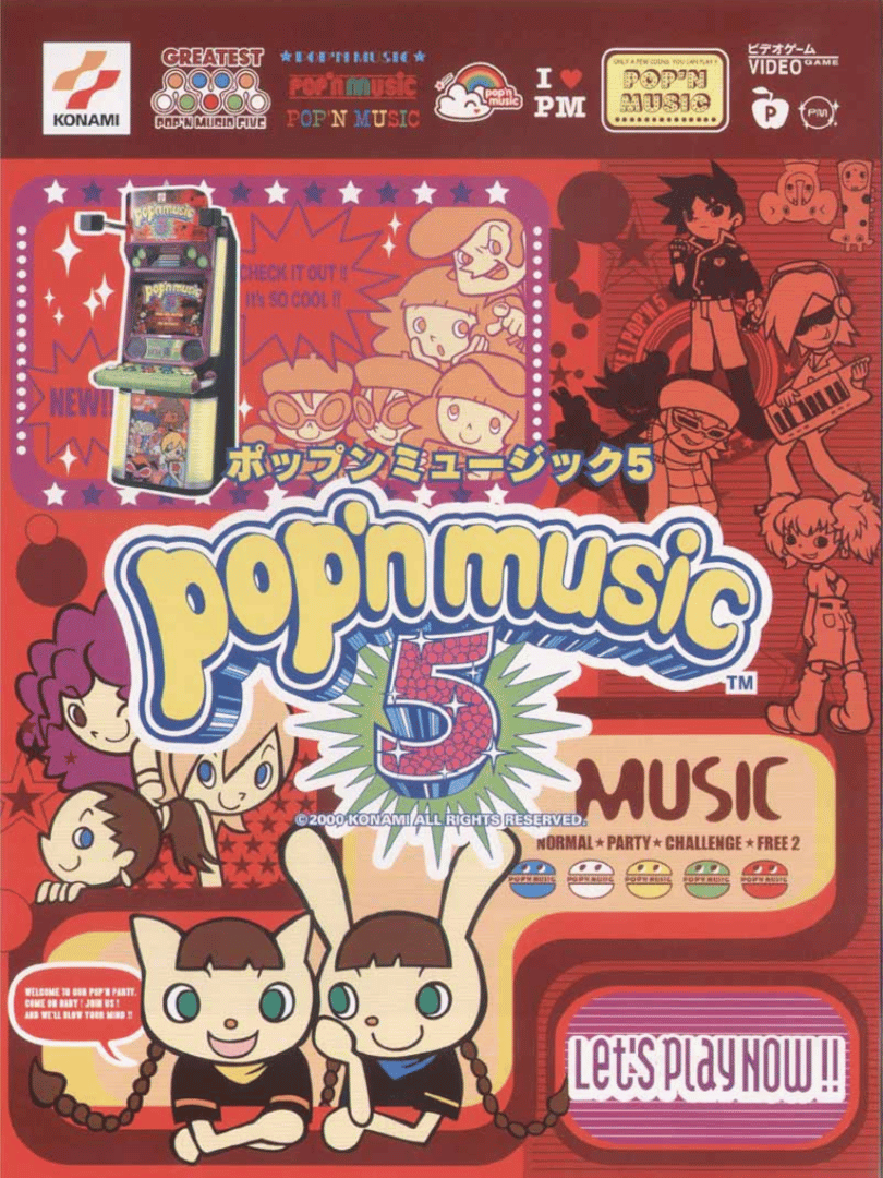 Pop'n music 5 Cover