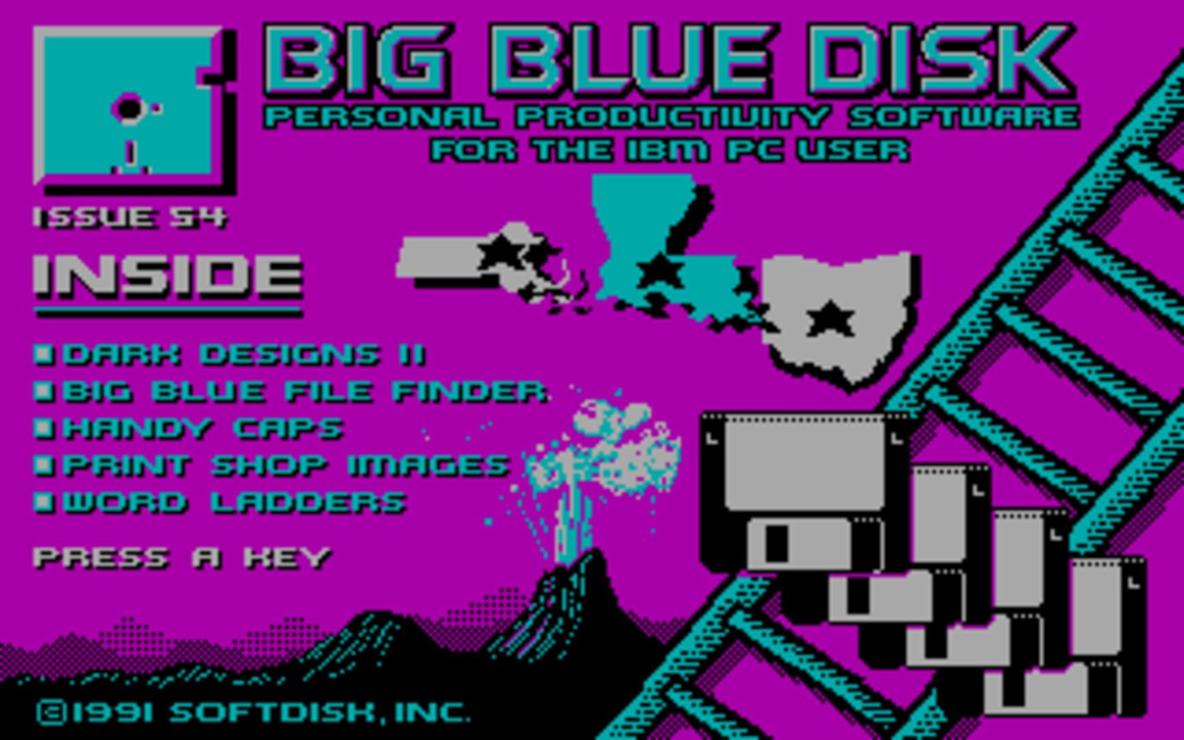 Big Blue Disk #54 (1991)