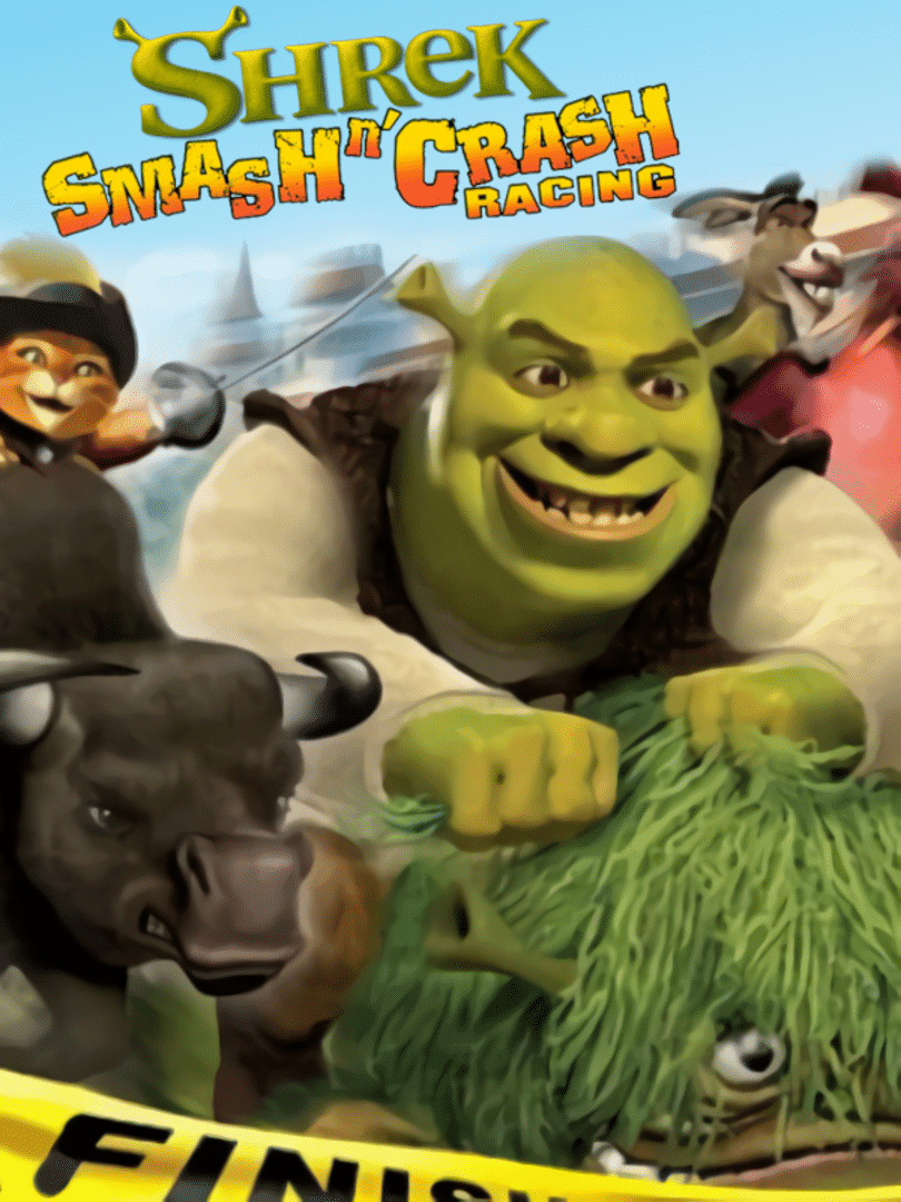 Shrek Smash n' Crash Racing Cover