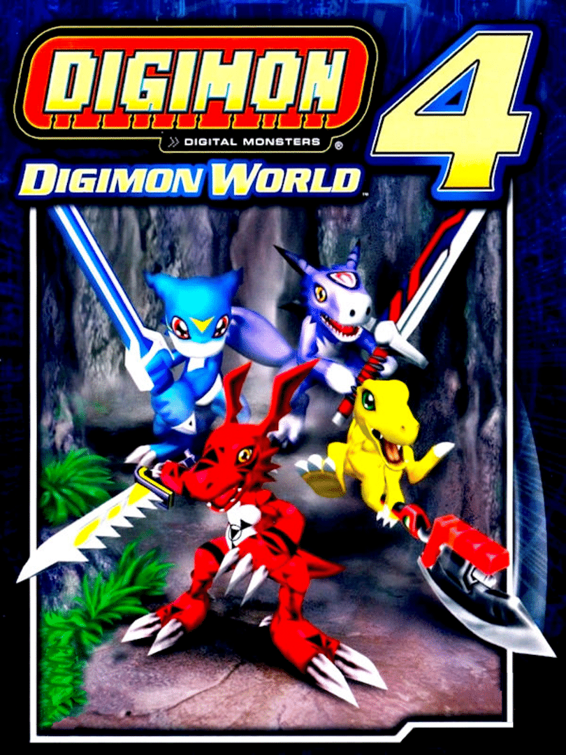 Digimon World 4 Cover