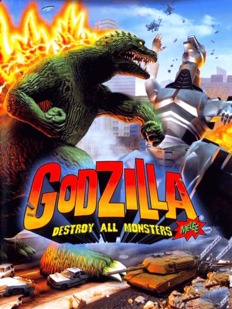 Godzilla: Destroy All Monsters Melee Cover