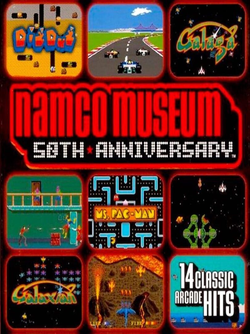 Namco Museum 50th Anniversary cover art