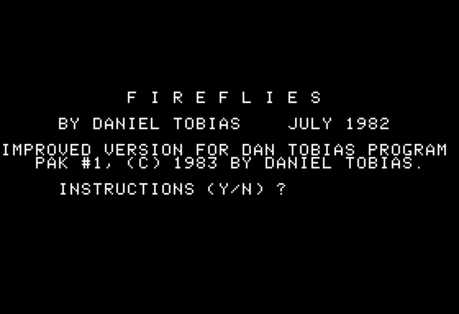 Fireflies (1982)