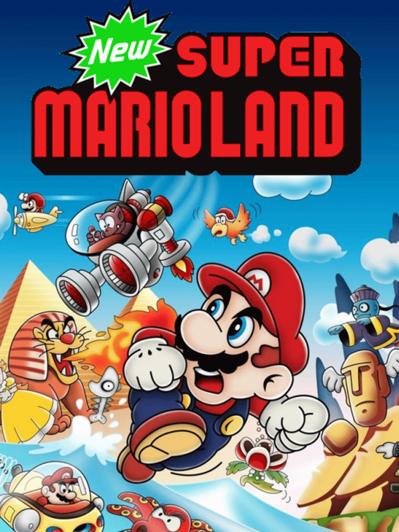 New Super Mario Land Cover