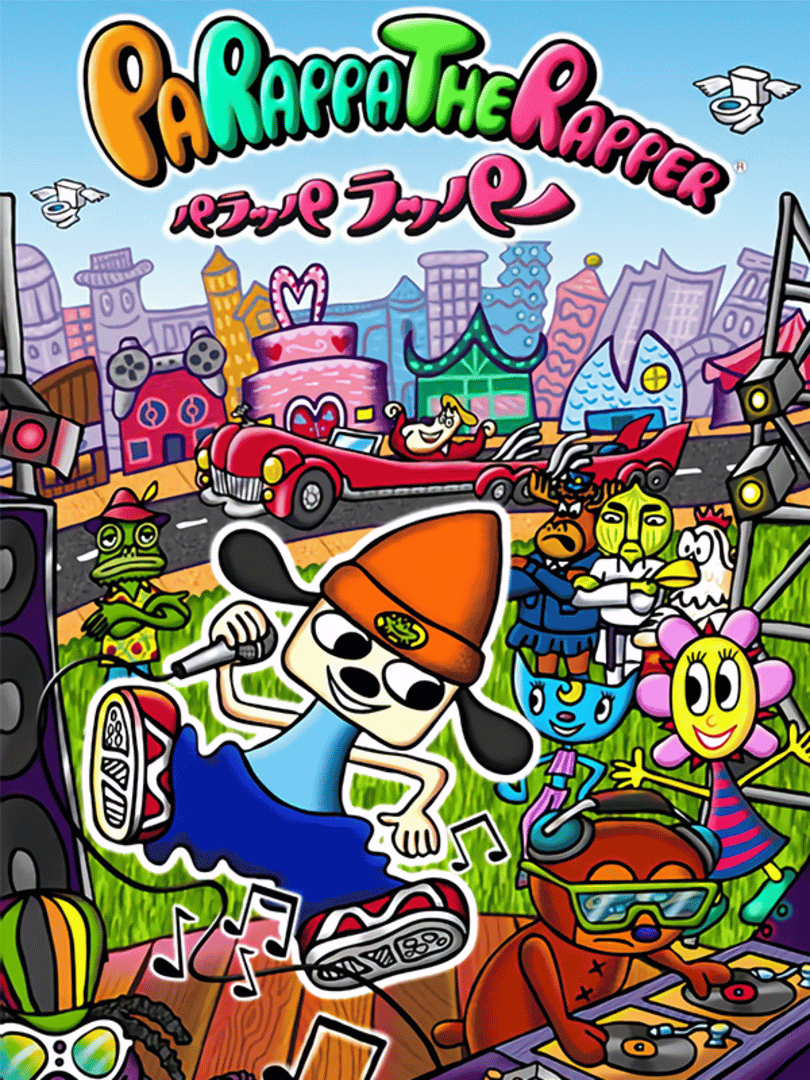 PaRappa the Rapper Remastered Cover