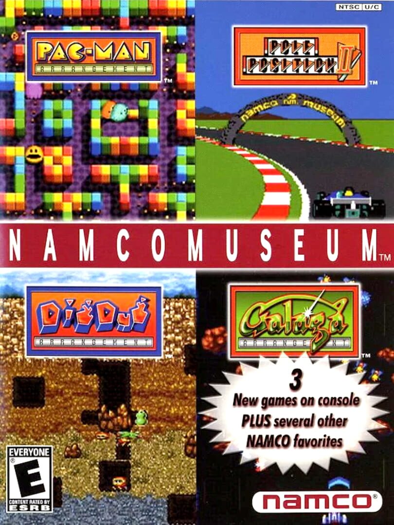 Namco Museum cover art