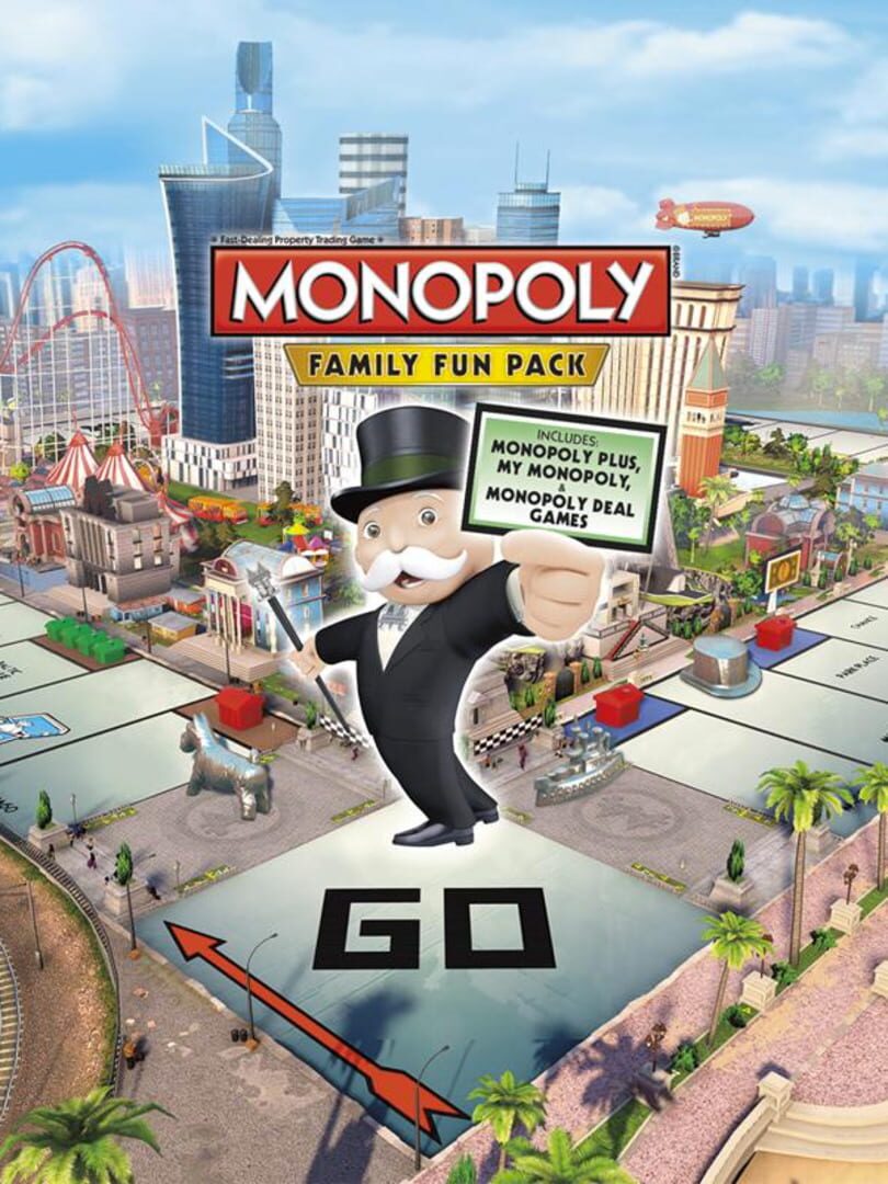 Cover image of Monopoly Family Fun Pack