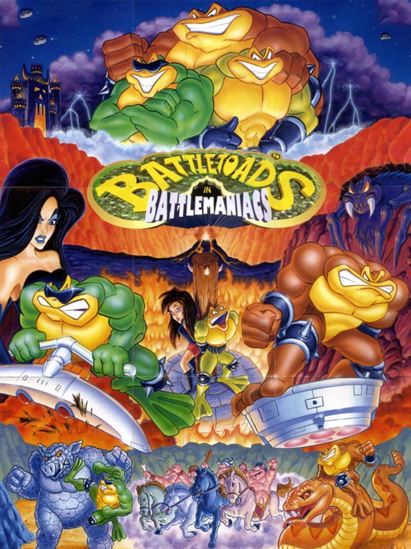 Battletoads In Battlemaniacs (1993)