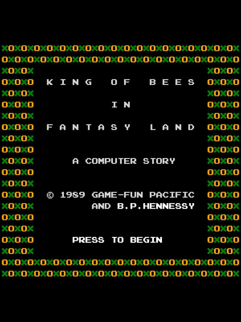 King of Bees in Fantasy Land (2013)