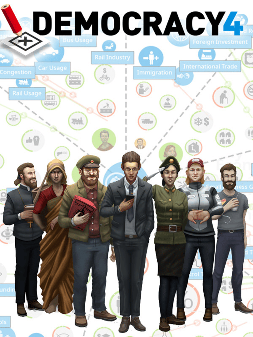 Democracy 4 Cover