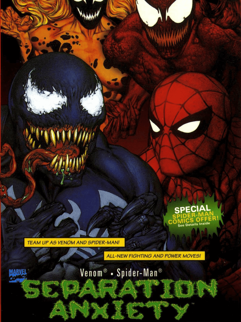 Venom/Spider-Man: Separation Anxiety Cover