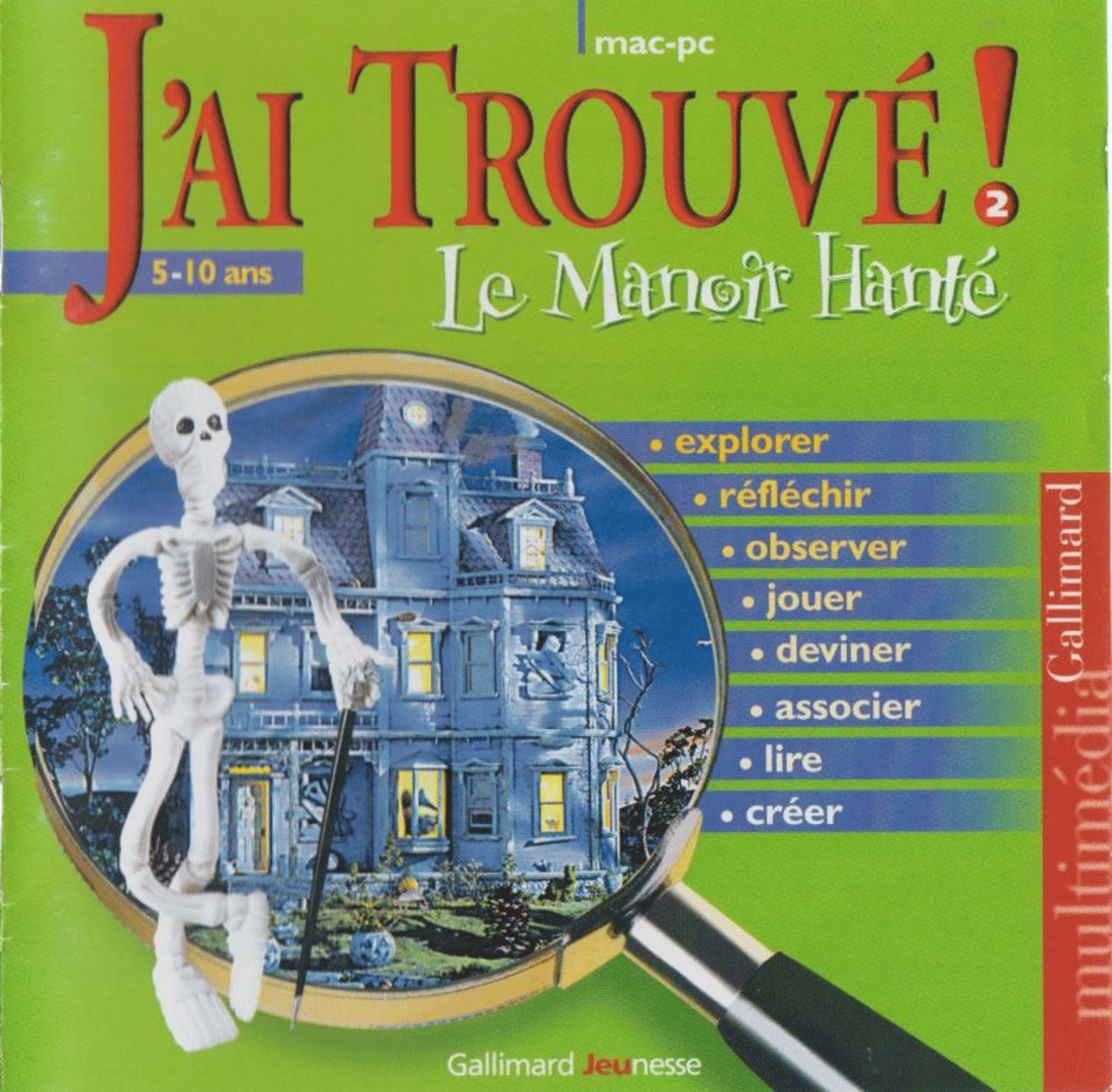 J'ai Trouvé! Le Manoir Hanté Cover